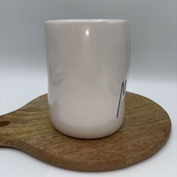 RAE DUNN " FUR MAMA " Mug Coffee Tea Cup Dog/Cat 5" Gift Party NWOT Magenta - Picture 4 of 7